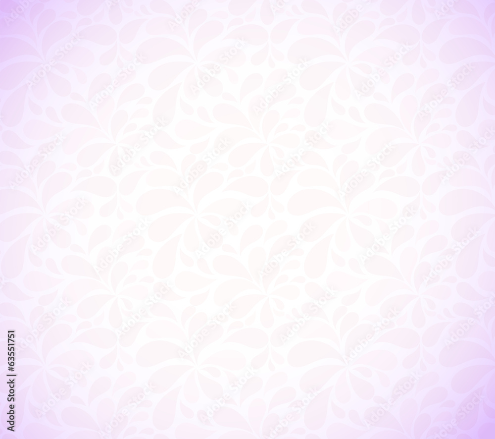 Romantic Flower Vector Background