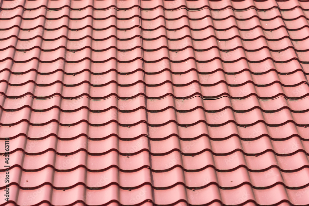 屋顶壁橱上的房屋Shingles Tiles