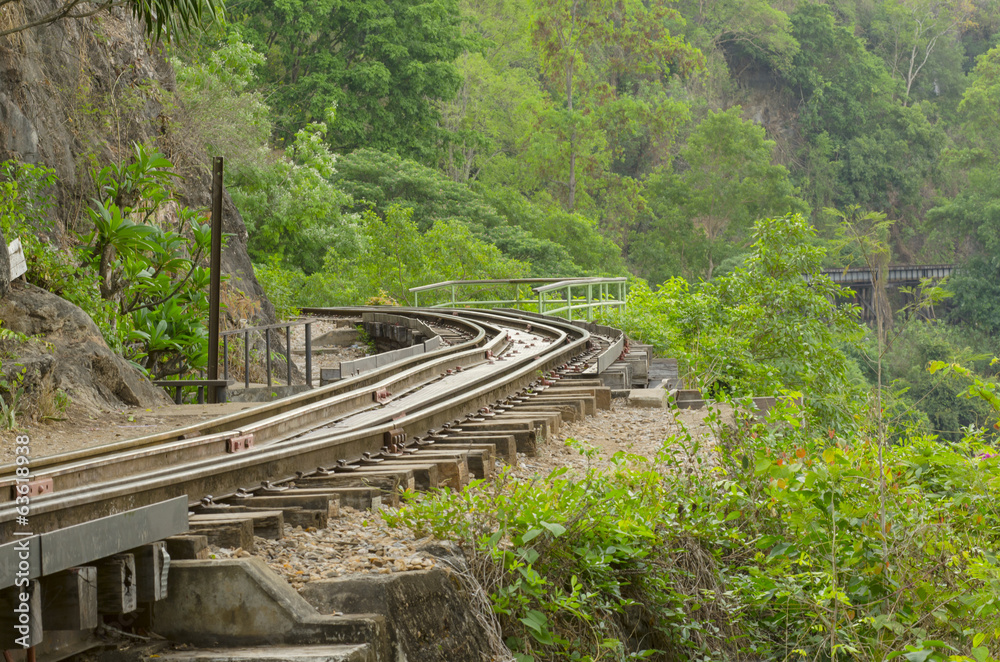 Railroad track