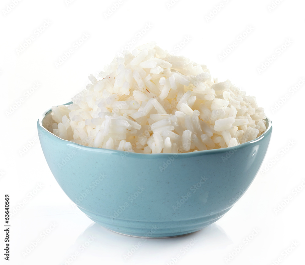 bowl of boiled rice