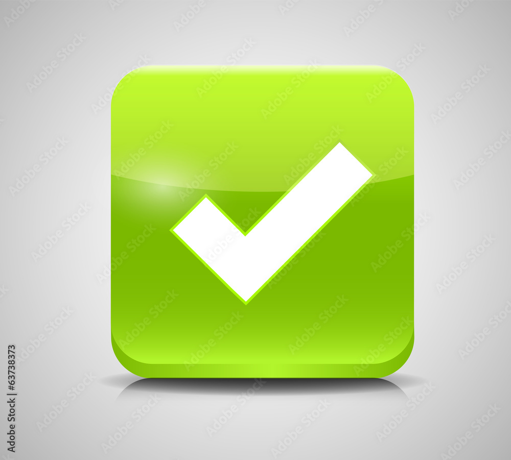 Vector Green Check Mark Icons