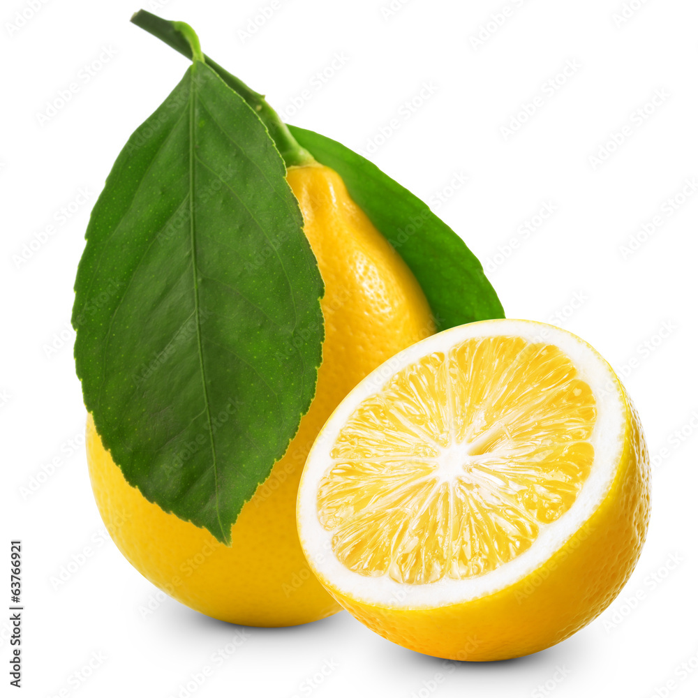 Lemons isolated