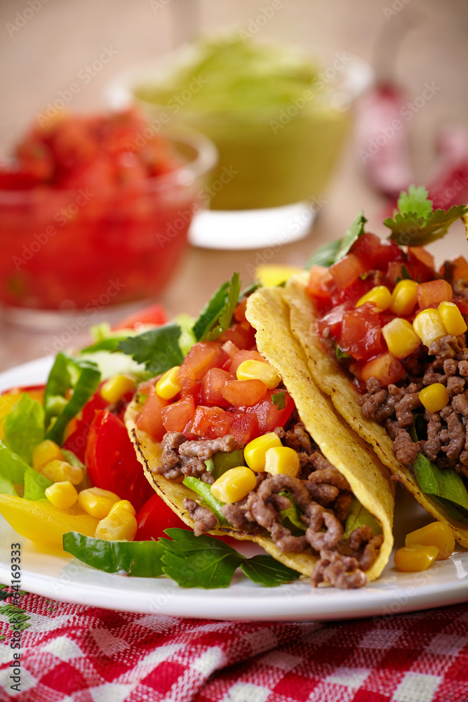 Mexican food Tacos