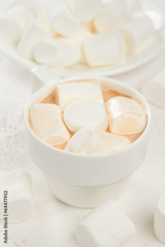 Cocoa with marshmallows