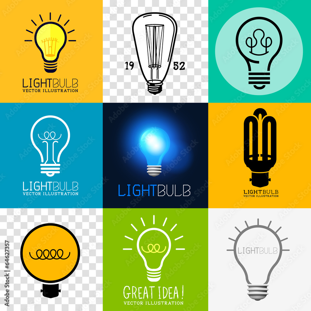 Vector Lightbulb Collection