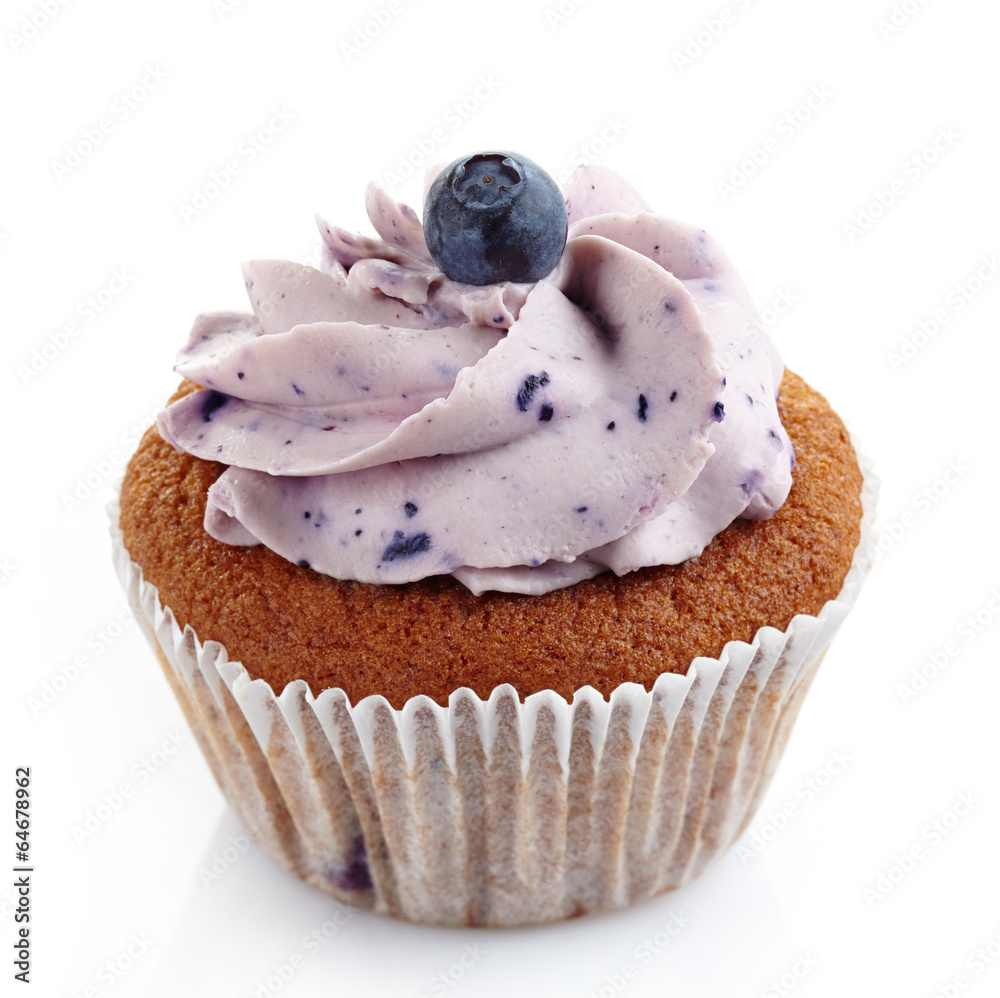 blueberry cupcake