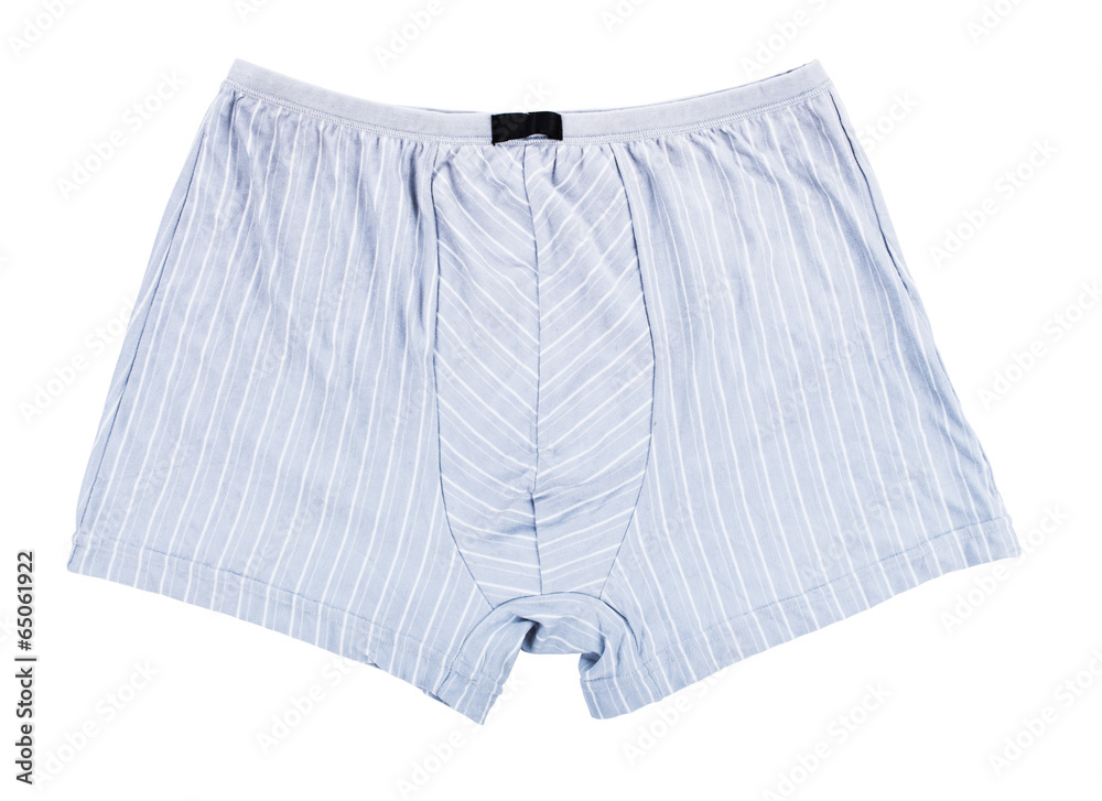 Male underwear isolated on the white