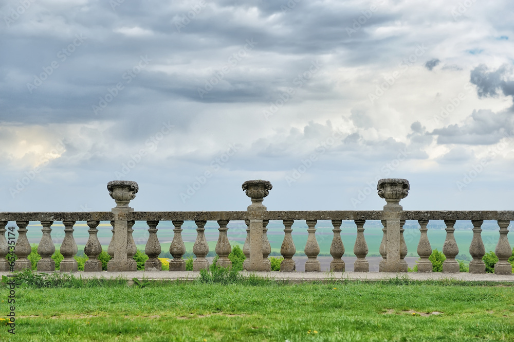 Ancient architecture of ancient railings