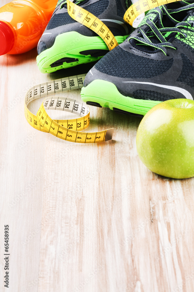 Fitness equipment and healthy nutrition