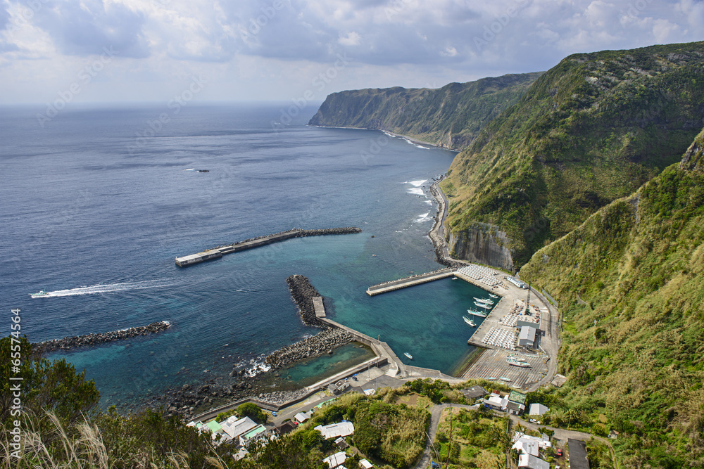 Coast of Hachijojima, Tokyo, Japan