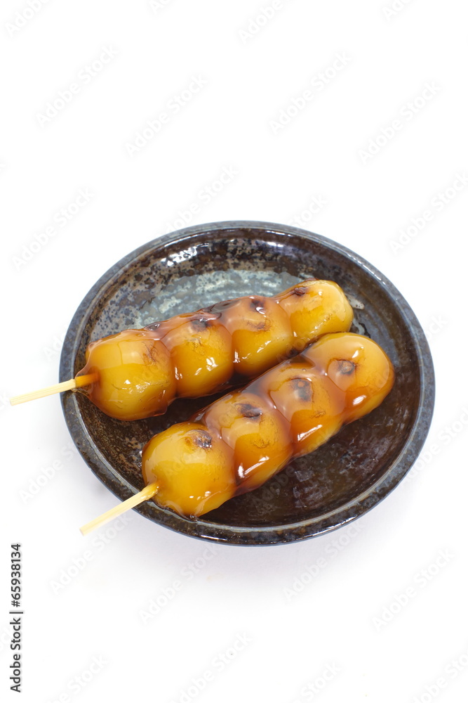 mitarashi Dango lapanese dumpling and sweet