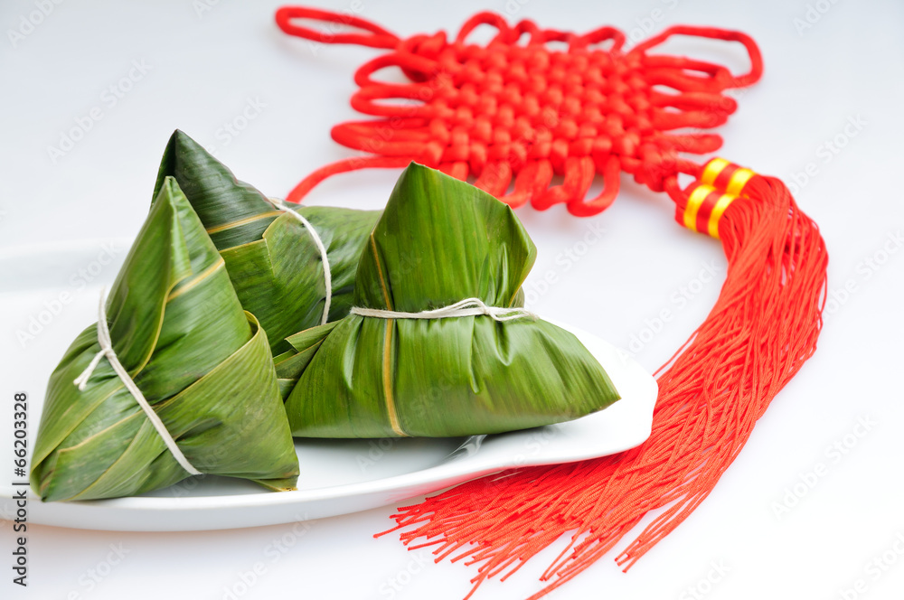 rice dumplings锛� Chinese Traditional food