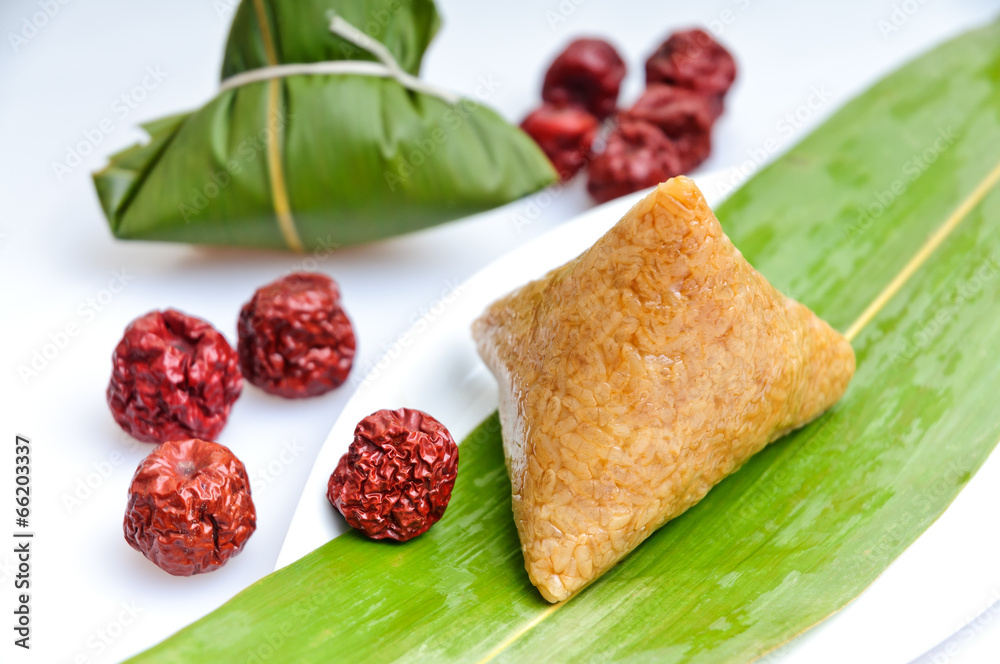 rice dumplings， Chinese Traditional food