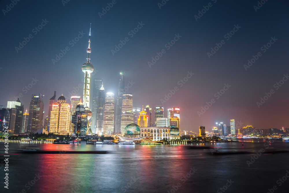 上海天际线夜景