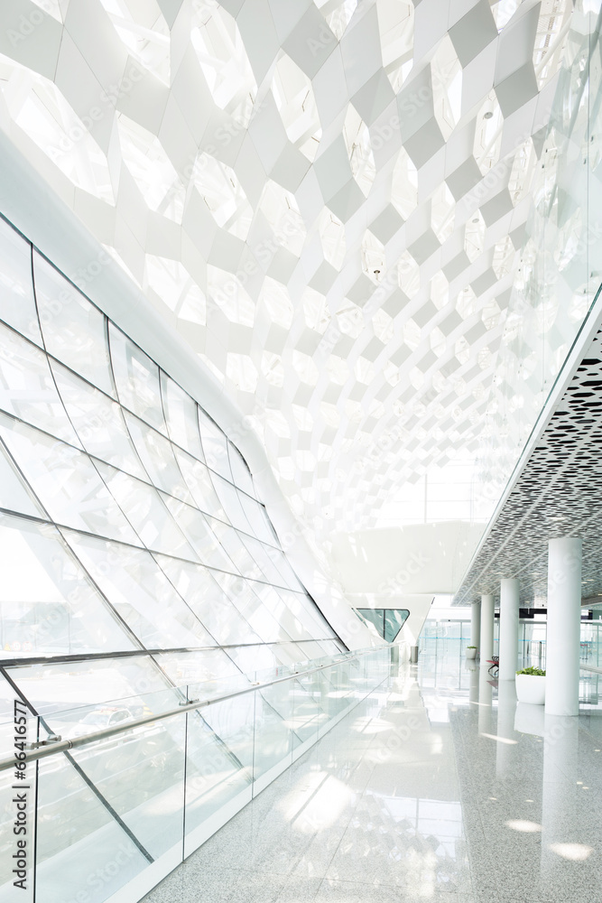 corridor of modern building