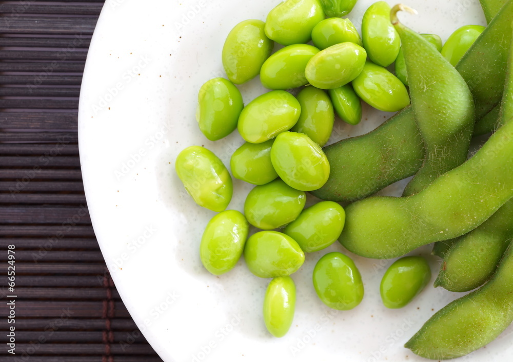 日本健康开胃菜毛豆青豆