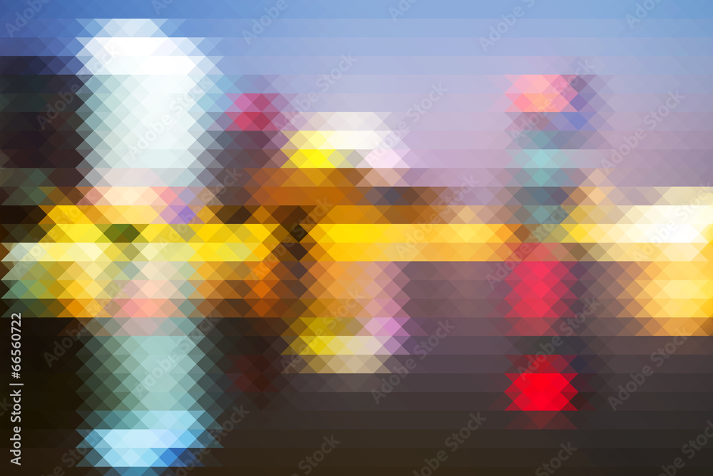 Abstract pixel background，defocus