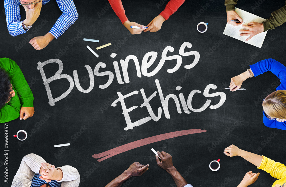 People Working and Business Ethics Concept