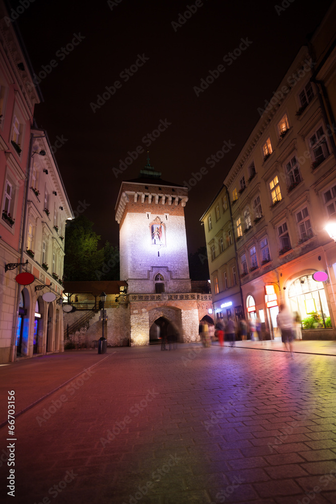 St. Florians Street (Florianska Street) gates