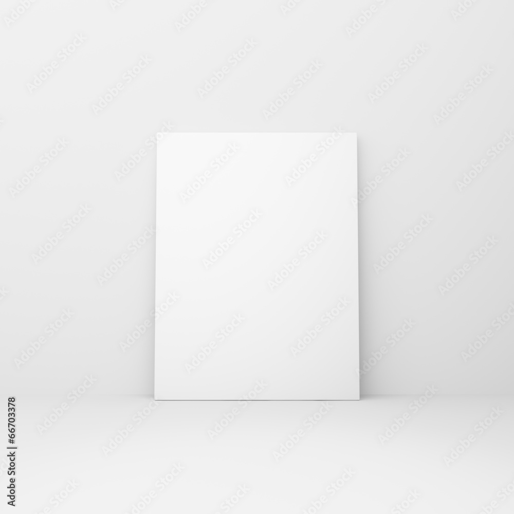 blank poster