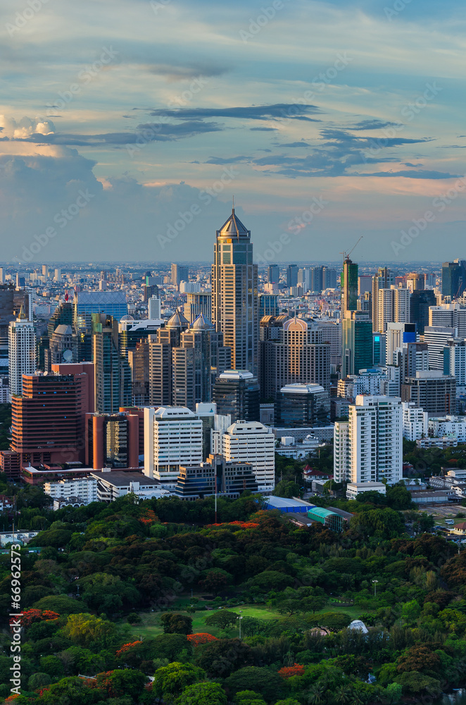 Bangkok skyline