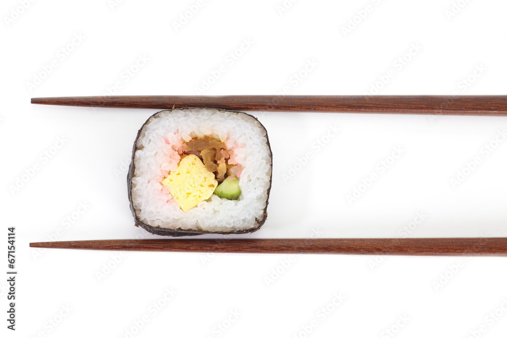 Japanese healthy food sushi roll , Maki sushi