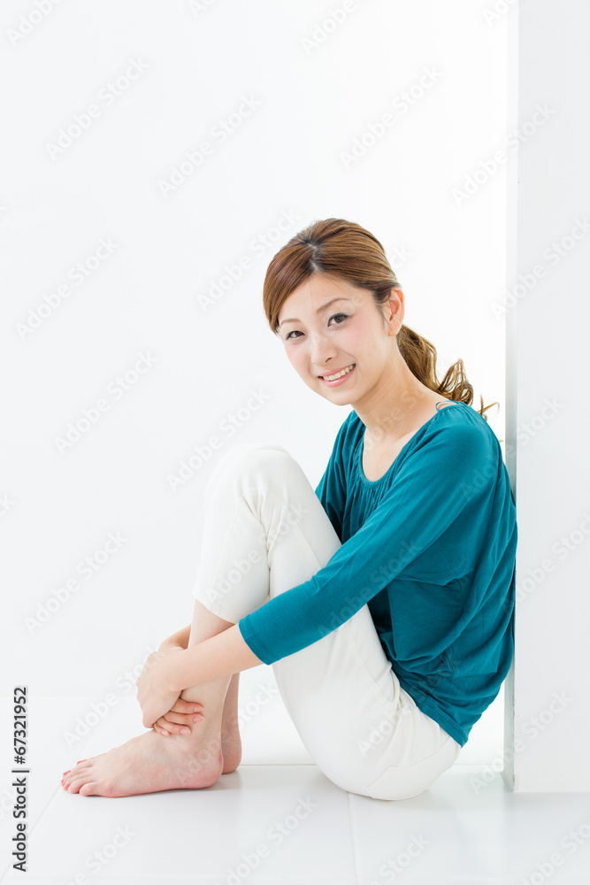 young asian woman lifestyle image