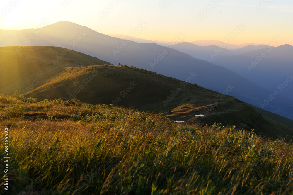 山脉景观