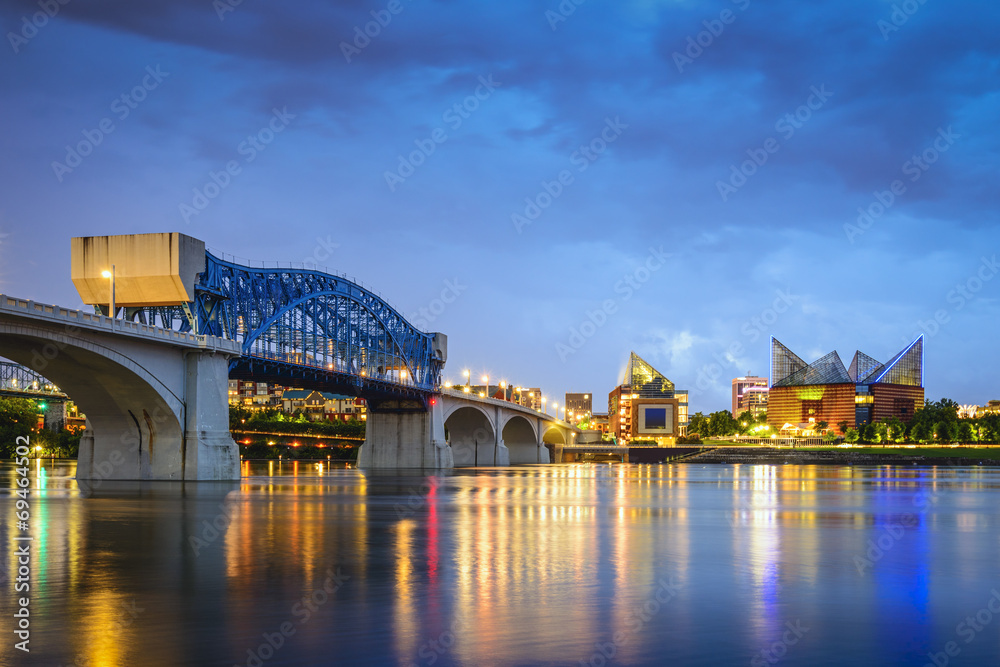 Chattanooga, Tennessee Skyline