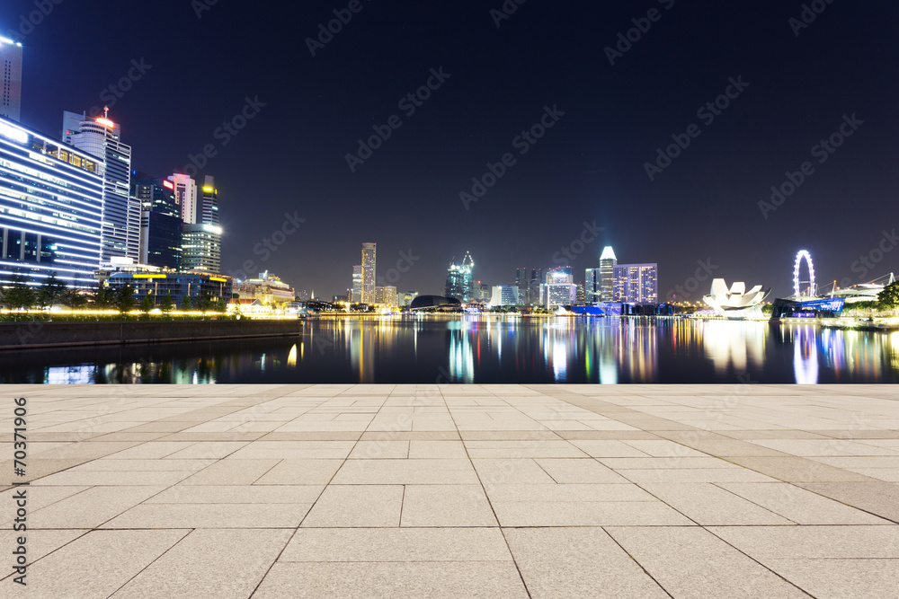 繁华城市夜景