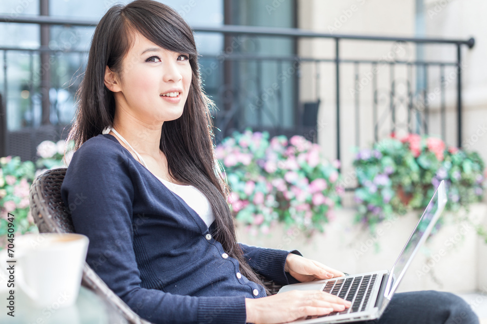 Young asian woman