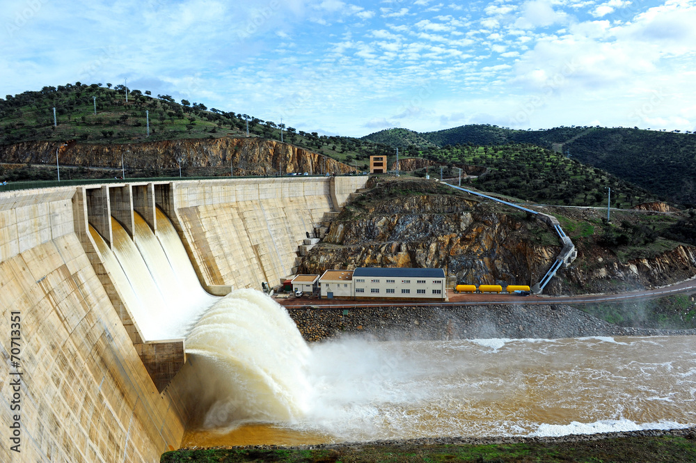 Pantano del Montoro, Sierra Morena, Ciudad Real, España