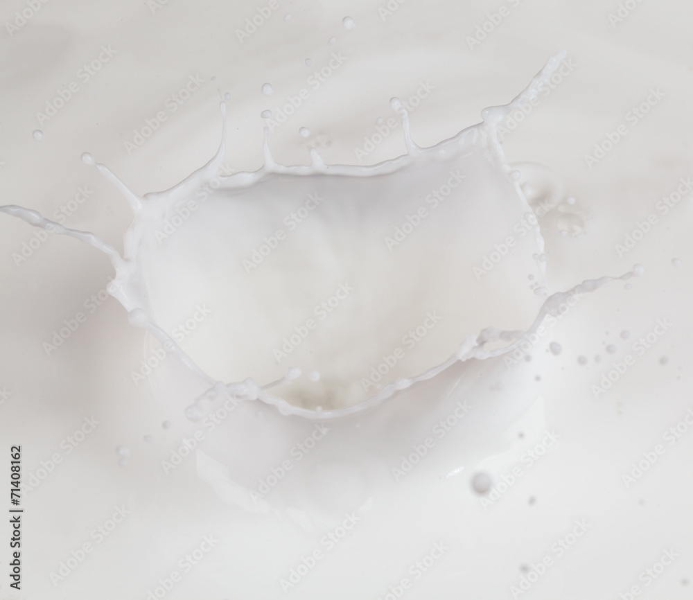 milk splash