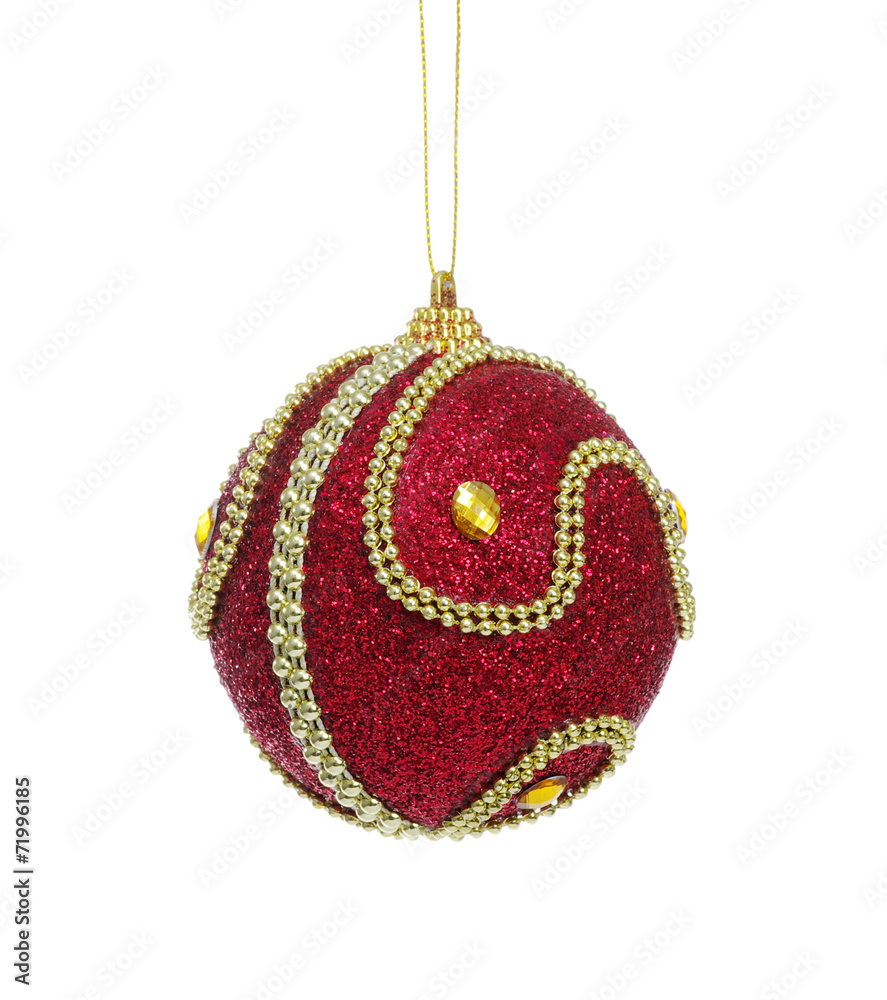 Red ball of christmas