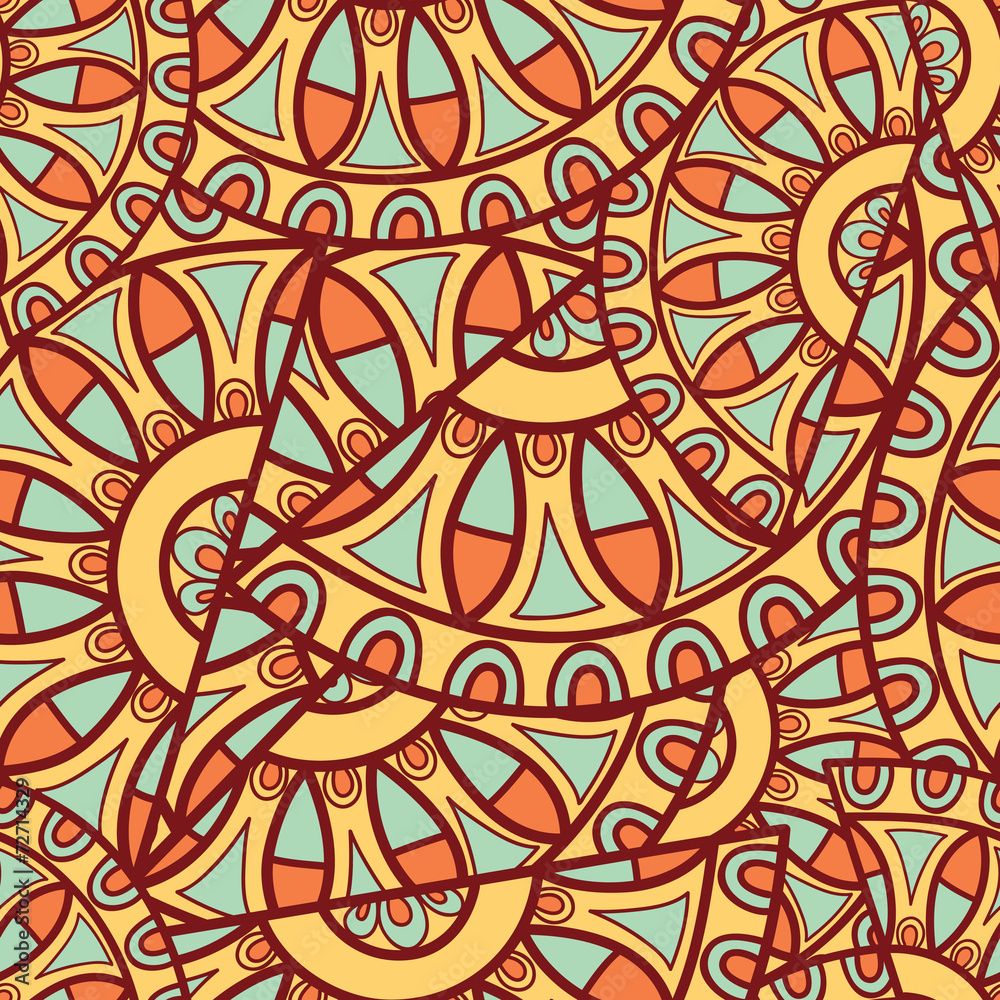 Ethnic seamless pattern