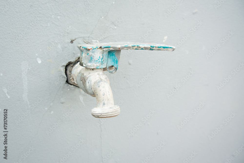 Old water tap