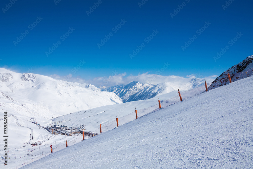 山地滑雪道