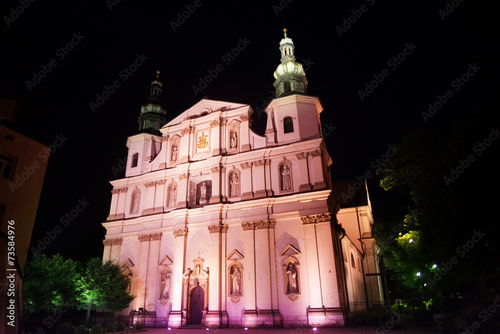 Church of Saint Bernardine KrakÃ³w, Poland