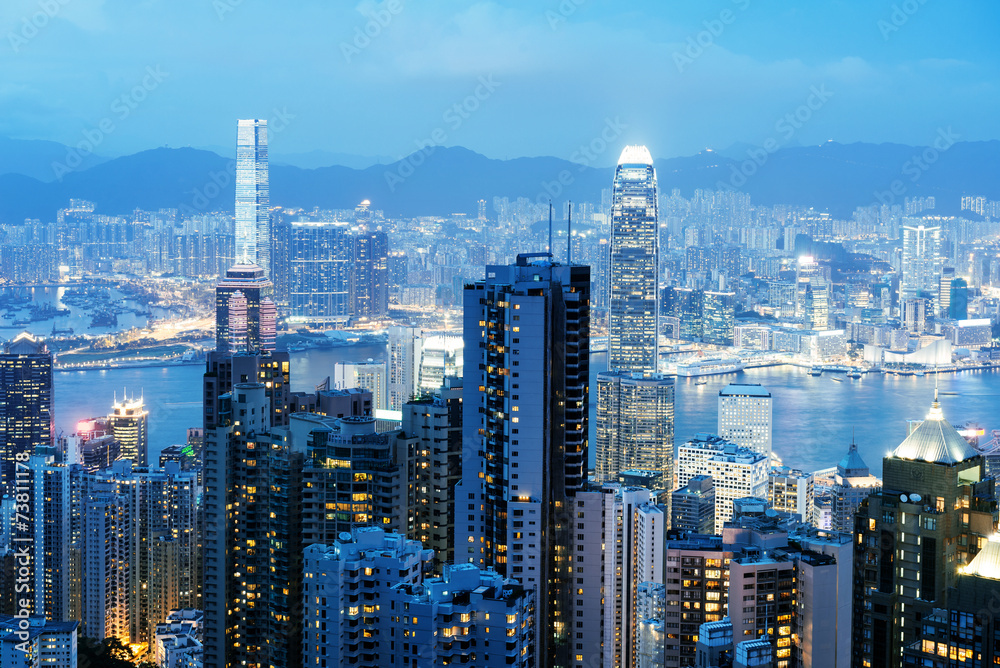 Hong Kong skyline