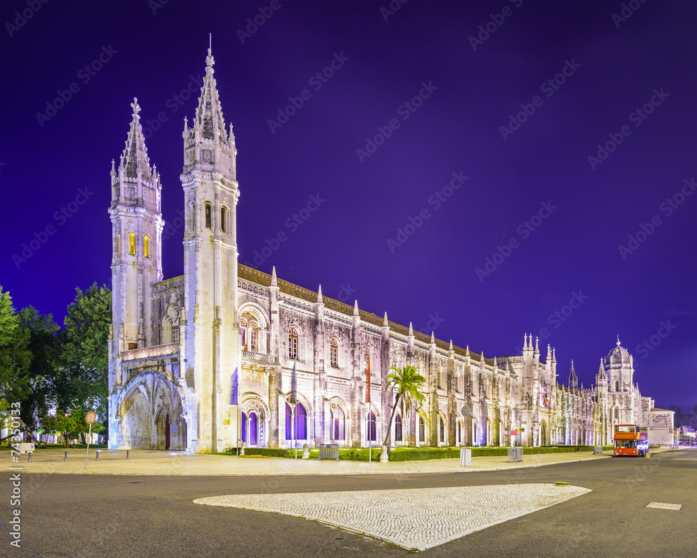 葡萄牙里斯本贝伦的Jeronimos Monastary