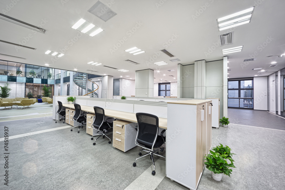 modern office room interior