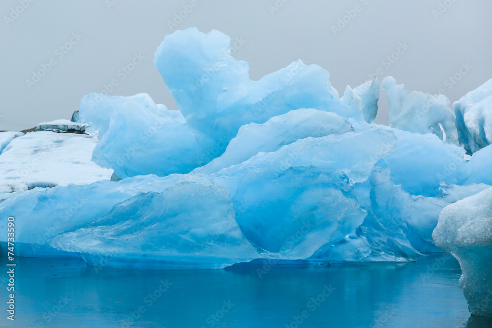 冰岛Jokulsarlon泻湖