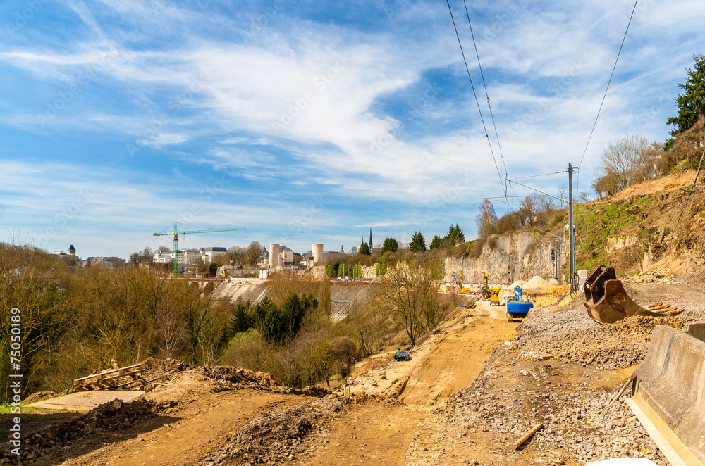 卢森堡市铁路建设