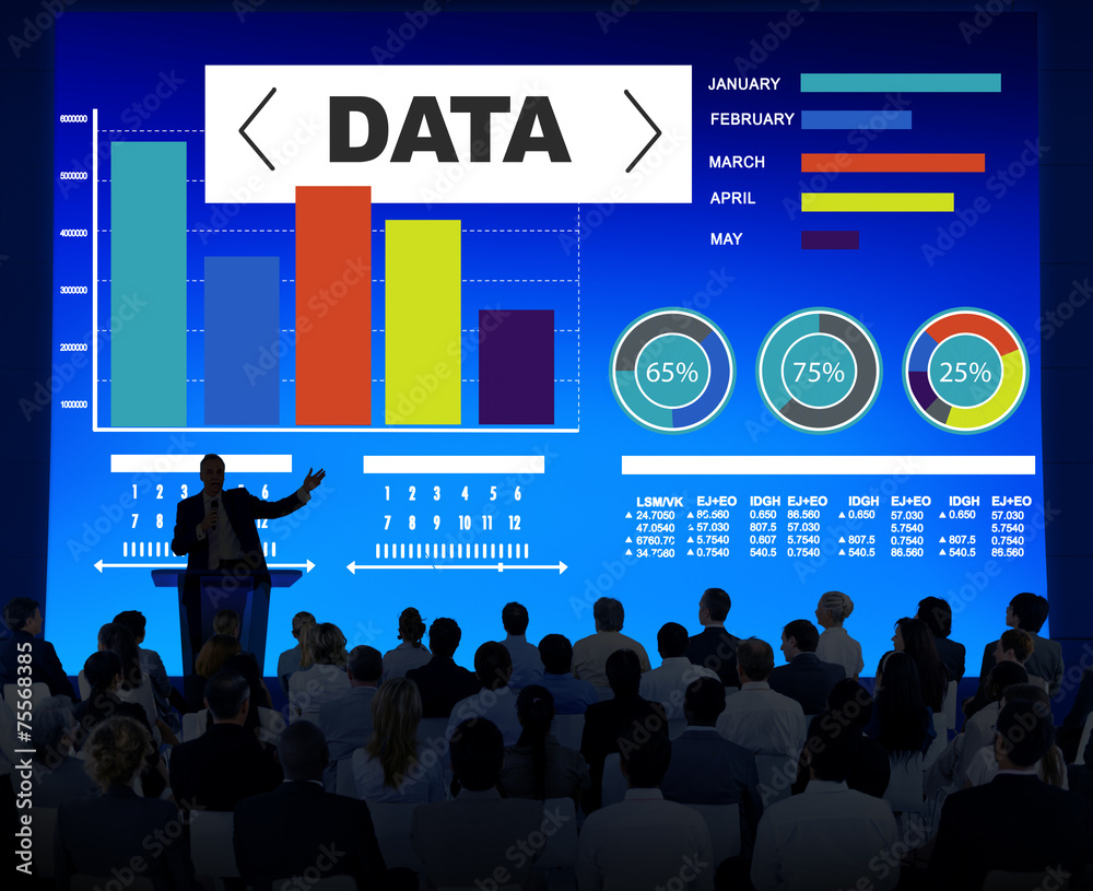 Data Analytics Chart Performance Pattern Statistics Information