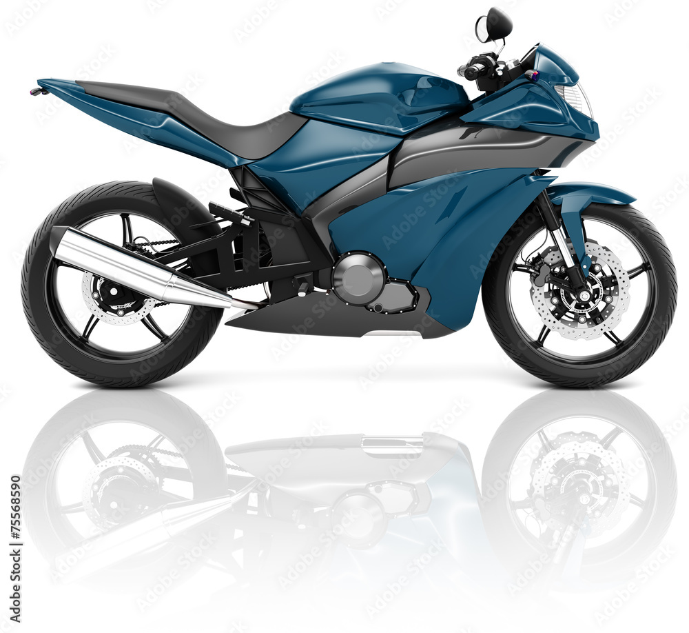 Motorcycle Motorbike Bike Riding Rider Contemporary Concept