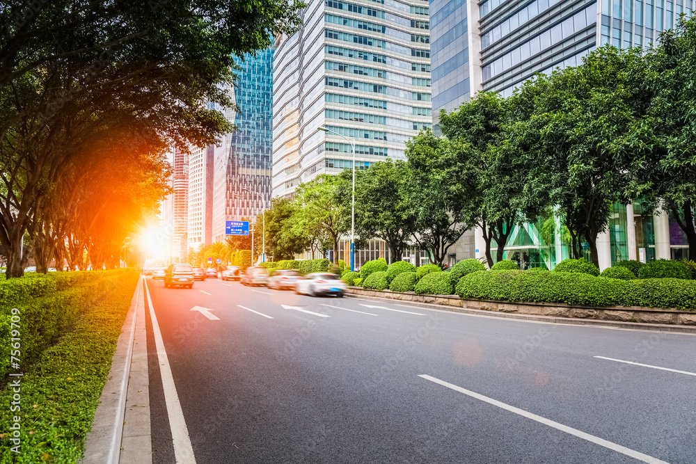 城市道路场景