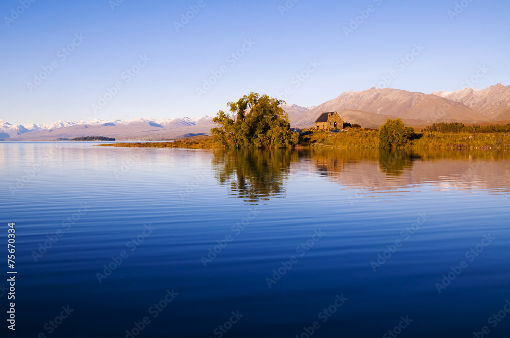 Church of the Good Shepherd and Lake