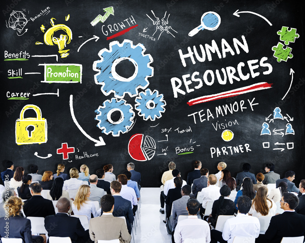 Human Resources Employment Teamwork Business Seminar Concept