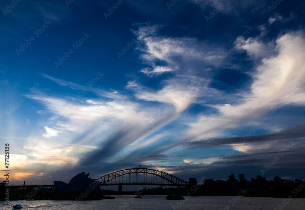 悉尼上空