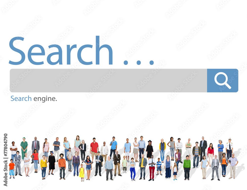 Search Browse Find Internet Search Engine Concept